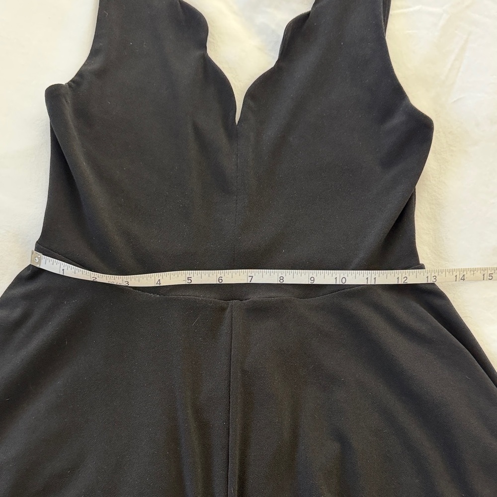 Lined Black Romper - image 2